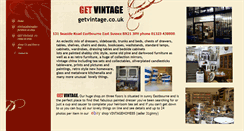 Desktop Screenshot of getvintage.co.uk