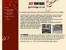 Tablet Screenshot of getvintage.co.uk